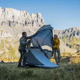 Coleman Bedrock 2 Personen Zelt Campingzelt Tunnelzelt Festival Reise Rad Grau – Bild 4