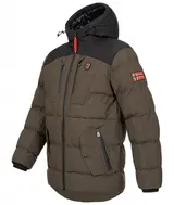 Herren Jacke Winterjacke Geo Norway Steppjacke Warm mit Kapuze H-331 S-3XL NEU – Bild 2