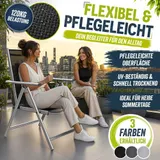 tillvex® Gartenstuhl Hochlehner Klappstuhl Campingstuhl Sessel Klappbar Garten – Bild 6