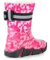 LADEHEID Gefütterte Schneeschuhe Kinder Jungen Mädchen Stiefel PVC 21-35 – Bild 2