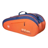 Wilson Team Roland Garros Schlägertasche Tennis Unisex rost – Bild 3