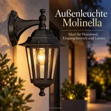 Außenwandleuchte E27 60W Außenlampe Wandleuchte Molinella Wandlampe Gartendeko – Bild 7