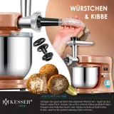 KESSER® Küchenmaschine 3in1 mit Fleischwolf Teigmaschine Knetmaschine Entsafter – Bild 6