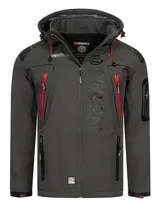 Geographical Norway Herren Übegangs Jacke Softshell Regen Outdoor Frühlingsjacke – Bild 2