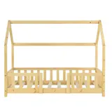 Kinderbett Sisimiut 70x140 cm Holzfarben [en.casa] – Bild 5
