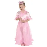 PRINZESSIN KOSTÜM KINDER ROSA (B-WARE) Karneval Fasching Märchen Kleid Mädchen – Bild 1