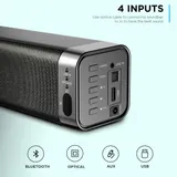 Thramono Stereo Soundbar, 80 W, Verbindung über Bluetooth, USB, TV Soundsystem – Bild 2