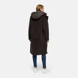 Navahoo Teddyzauber Damen Winter Mantel Jacke lang kuschelig Fleece warm N041 – Bild 4