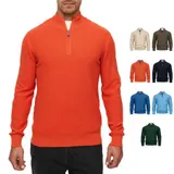 Indicode Herren Strickpullover INBull-Herrenpullover Strick Pulli Reißverschluss – Bild 7