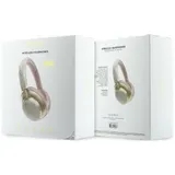 Guess Bluetooth 5.4 Wireless Headset ENC On-Ear 4G Gold Script Metal pink – Bild 5