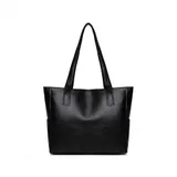 Damen Shopper Handtasche Schultertasche Umhängetasche Tragetasche Tote Tasche DE – Bild 4