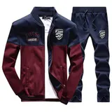 Herren Jogginganzug Jacke Tracksuit Suit Sportanzug Sporthose Trainingsanzug DE – Bild 15