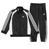 Adidas Jungen Woven Trainingsanzug Sportanzug Jacke Hose Schule Verein Anzug 152 – Bild 6