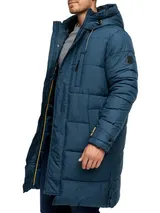 Indicode Herren Parka INStuds-Herrenjacke Wintermantel Parka Männer Kapuze – Bild 3