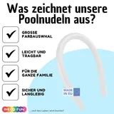 Schwimmnudel Poolnudel 160 cm 9 versch. Farben | WEKO FUN Poolnudel | NEU – Bild 1