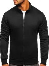 Sweatshirt Pullover Sweatjacke Langarmshirt Rollkragen Herren Mix BOLF Basic – Bild 1