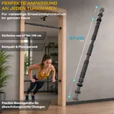 Klimmzugstange verstellbar für Türrahmen stabil und sicher 200 kg TREX SPORT – Bild 4
