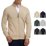Indicode Herren Strickjacke INLut-Cardigan Männer Feinstrickjacke Stehkragen – Bild 5