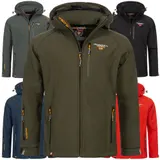 Geographical Norway Herren Übegangs Jacke Softshell Regen Outdoor Frühlingsjacke – Bild 5