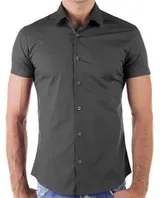 Redbridge Herren Hemd Hemden Freizeithemd Slim-Fit Kurzarmhemd Tailliert R-2156 – Bild 10