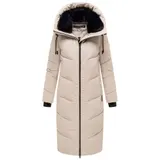 Marikoo Damen Winter Steppjacke Stepp Jacke lang warm Mantel Parker B979 NEU – Bild 5