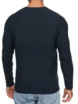 Indicode Herren Strickpullover Loakim-Herrenpullover meliert Männer Strick Pulli – Bild 4