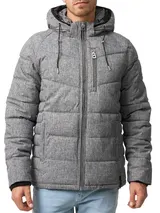 Indicode Herren Winterjacke Circus-Steppjacke Kapuze Übergangsjacke Männer Jacke – Bild 4