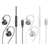 1,2 m abnehmbare USB C Ohrhörer mit Lautstärketaste und Umgebungsrauschunterdr – Bild 2