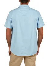 riverso Leinenhemd Herren Kurzarm Regular Fit RIVEmilio Freizeithemd Sommerhemd – Bild 2