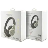 Guess Bluetooth 5.3 Wireless Headphones On-Ear 4G Script Logo Brown / Gold – Bild 5