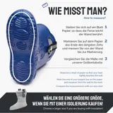 Kinder Federleichte Gummistiefel Thermo mit Fütterung Regenschuhe LA-CA-Frog245 – Bild 2