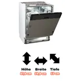 Beko Geschirrspüler 60 cm Vollintegriert 14 Gedecke SelfDry QuickClean Aquastop – Bild 11