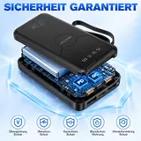 1000000mAh Powerbank Externer Batterie Ladegerät ZusatzAkku 4 USB Für Alle Handy – Bild 18