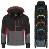 Softshelljacke Herren Jacke Rock Creek Outdoor Jacke Kapuze Übergangsjacke H-344 – Bild 9
