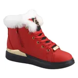 Damen Stiefeletten Winter Sneaker High Warm Gefütterte Freizeit Schuhe Boots – Bild 2