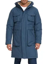 Indicode Herren Parka INKristof-Herrenmantel Winterparka Mantel Kapuze Parka – Bild 2