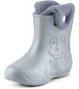 LADEHEID Gummistiefel Kinder Gefütterte Jungen Mädchen Thermo Regenschuhe 22-35 – Bild 1