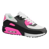Damen Sneaker Sportschuhe Damenschuhe Freizeitschuhe Laufschuhe Schnürer 36-41 – Bild 2