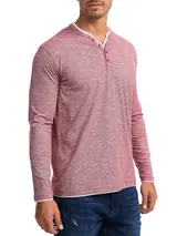 Indicode Herren Langarmshirt INColeson-Longsleeve Shirt Baumwolle Männershirt – Bild 3