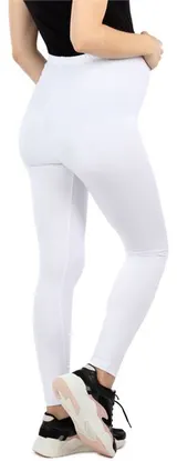 Be Mammy Damen Umstandshose Leggings Elastischer Bund Lang Baumwolle S-4XL – Bild 2