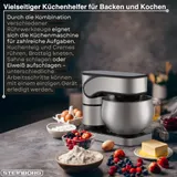 Küchenmaschine mit Waage Rührmaschine Teigmaschine Teigkneter Knetmaschine – Bild 9