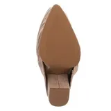 Damen Stiefel mit Reißverschluss Ital-Design 4699 in Hellbraun – Bild 3