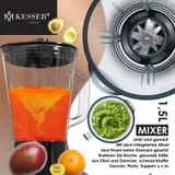 KESSER® Küchenmaschine 3in1 mit Fleischwolf Teigmaschine Knetmaschine Entsafter – Bild 5
