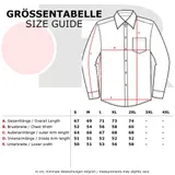 Hemd Herren Modern Business Freizeit Hochzeit Bügelleicht Hemden Langarm RS-7002 – Bild 4