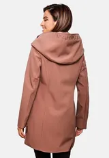 Marikoo Damen Softshell Regenjacke Outdoor Jacke Herbst Parka Mantel MAYLEEN NEU – Bild 5