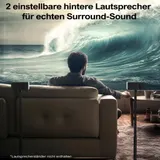 ULTIMEA Poseidon D50 - 5.1 Surround Soundbar, Virtueller Surround Sound System – Bild 3
