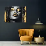 Leinwand Bilder Abstrakt Leinwandbild XXL Modern Wanddeko Wandbilder Wohnzimmer – Bild 2