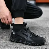 Wanderschuhe Herren Damen Anti-Rutsch Wanderstiefel Trekkingschuhe Outdoorschuhe – Bild 3