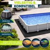 tillvex® Pool Bodenvlies Bodenplane Vlies Unterlage Poolunterlage Bodenmatte – Bild 4
