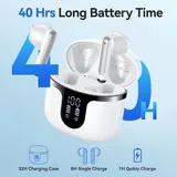 Bluetooth Ohrhörer HiFi Stereo Wireless 2024 In-Ear Kopfhörer 4 ENC Noise Cancel – Bild 4